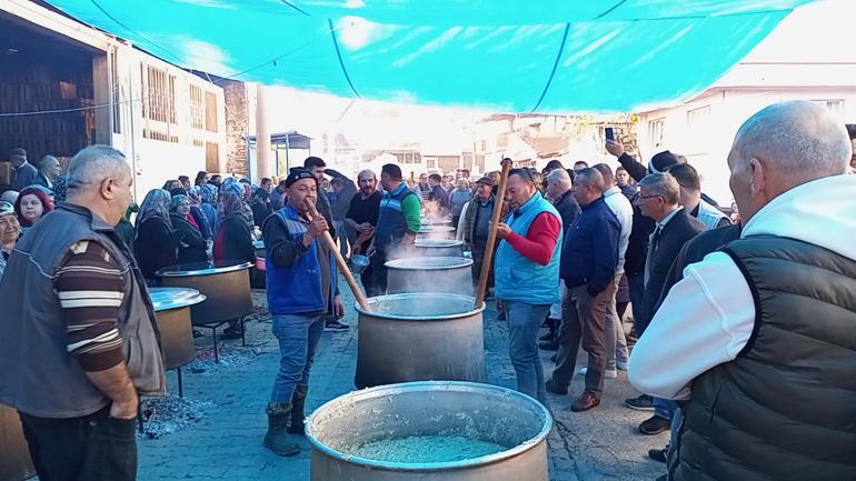 Aydında geleneksel keşkek hayrı 20 bin kişiye ulaştı