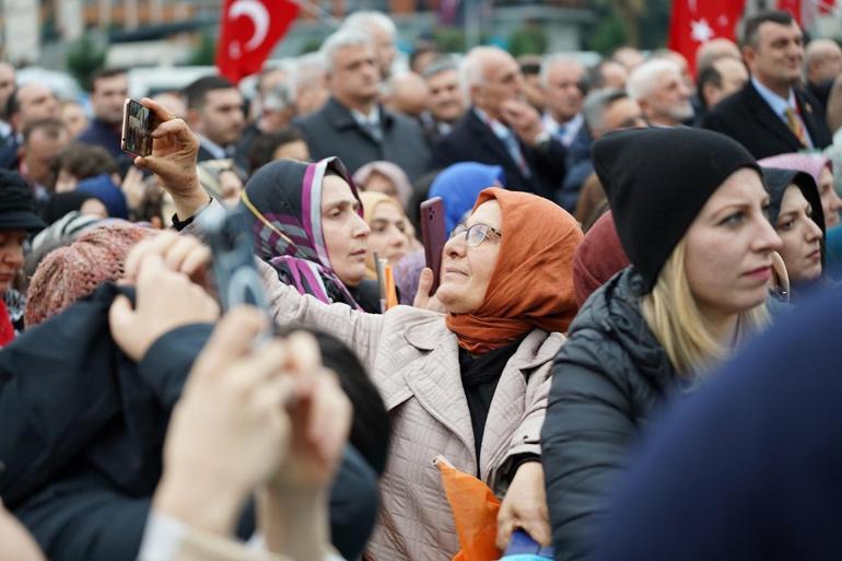 Cumhurbaşkanı Erdoğan: Millete ve memleketimize hizmet için varız