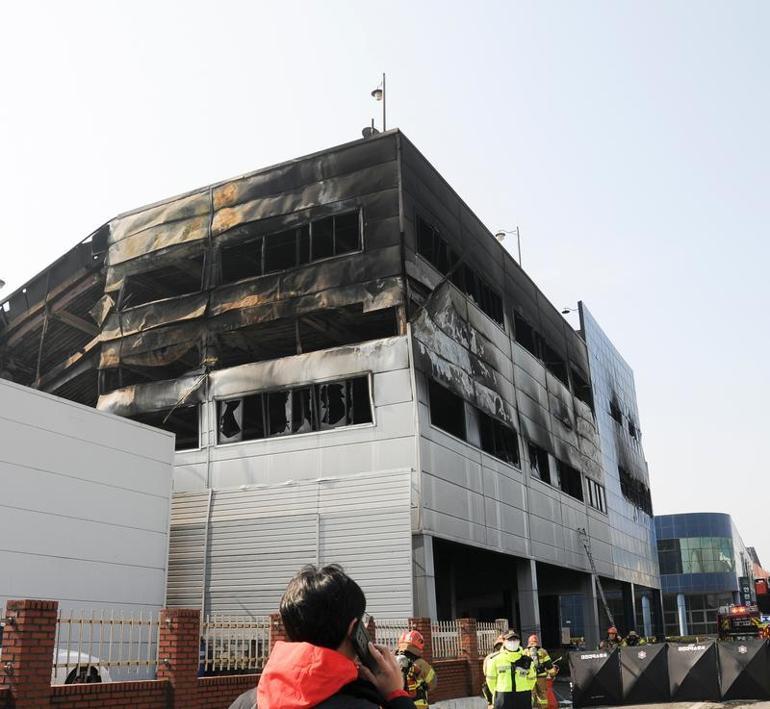 Güney Korede fabrikada yangın: 11 ölü, 59 yaralı