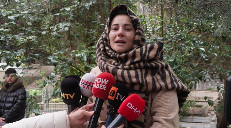 Atlas Çağlayan mezarı başında anıldı; Atlassız geçen ilk bayramım