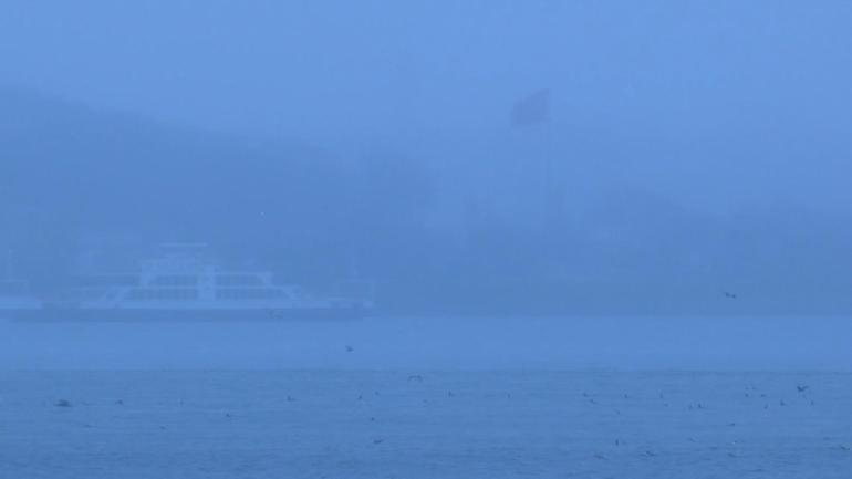 İstanbulda sis etkili oluyor