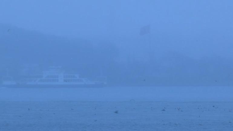 İstanbulda sis etkili oluyor