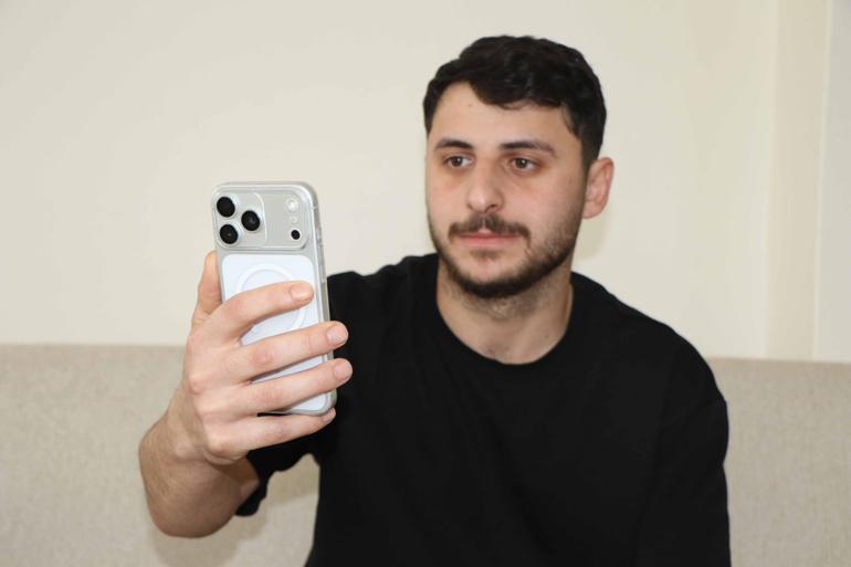 Tarım dronuna tutunan çiftçinin düştüğü anlar kamerada