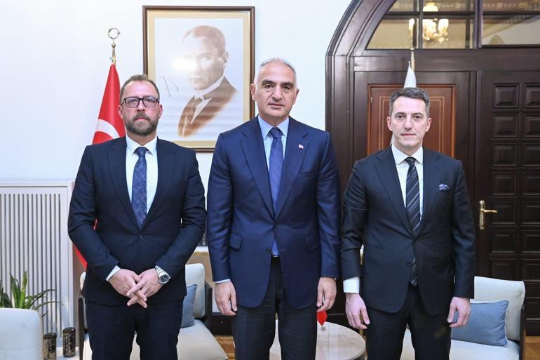 Bakan Ersoy, Kuzey Makedonyalı mevkidaşı Ljutkov ile Ankara’da bir araya geldi