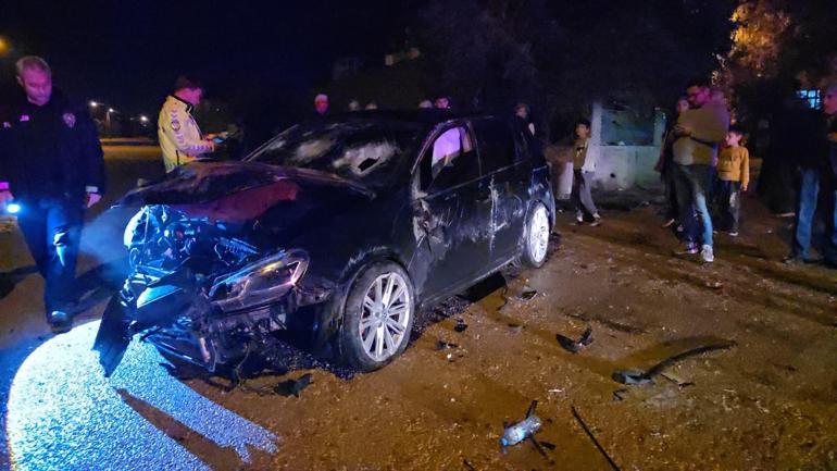 Adanada otomobil takla attı: 1 yaralı