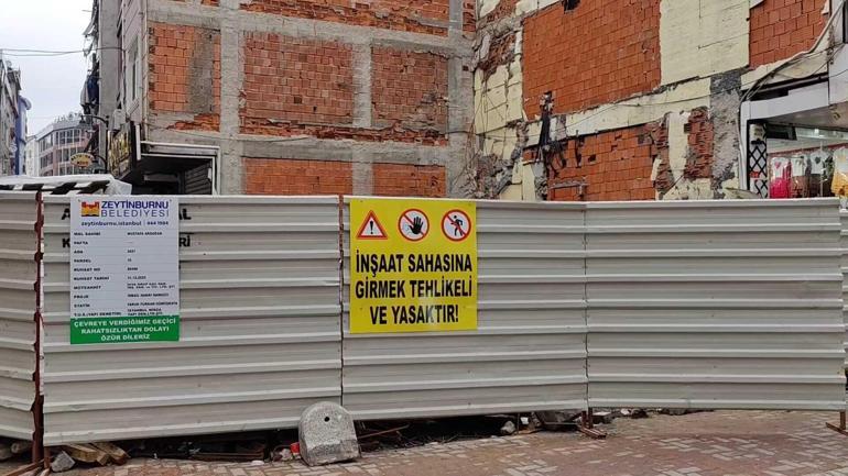 Zeytinburnunda inşaatta merdivenden düşen işçi yaralandı