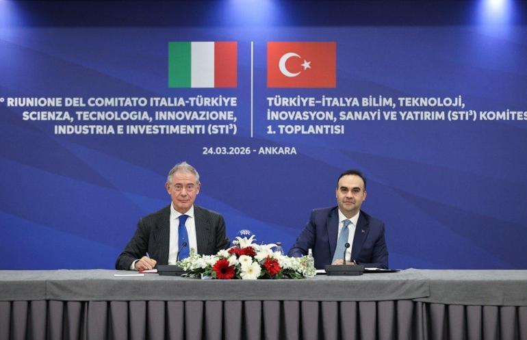 Türkiye-İtalya Bilim, Teknoloji, İnovasyon, Sanayi ve Yatırım Komitesinin ilk toplantısı Ankarada yapıldı