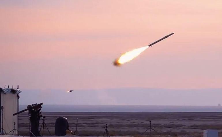 SUNGUR test atışında hedefi tam isabetle vurdu