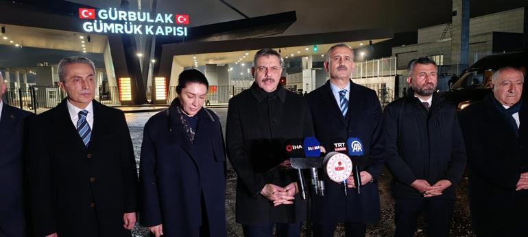 İçişleri Bakanı Çiftçi, Gürbulak Sınır Kapısı’nda incelemede bulundu