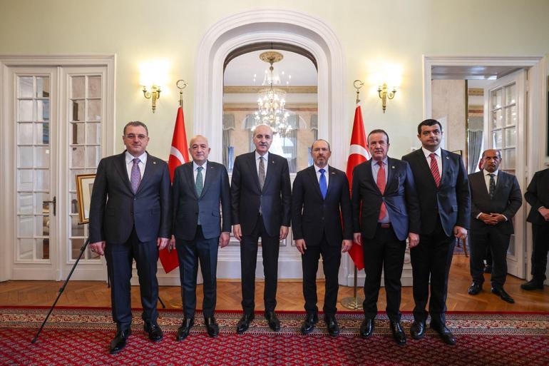 TBMM Başkanı Kurtulmuş’tan Bükreş Büyükelçiliği’ne ziyaret