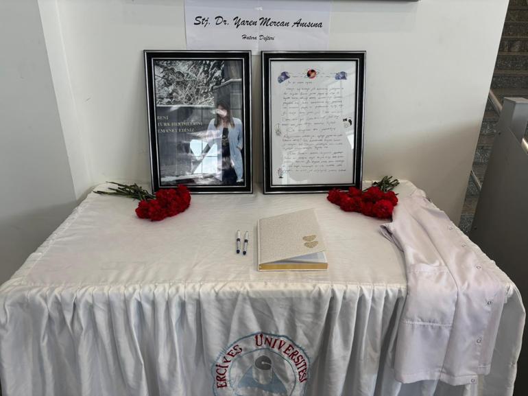 Kaza kurbanı tıp öğrencisi Yaren’in okulunda anı köşesi