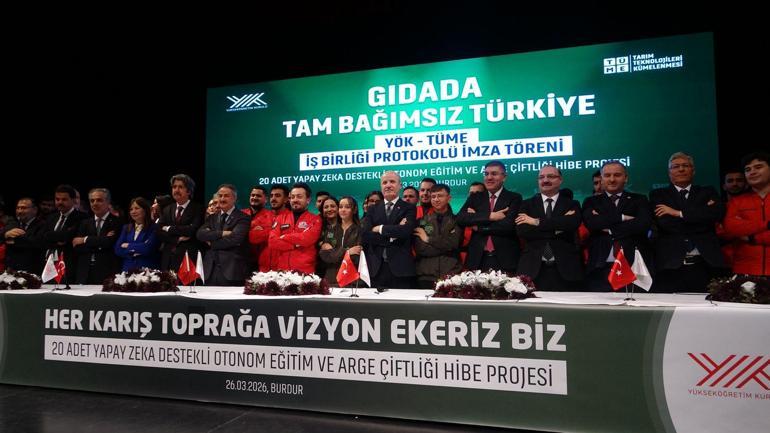 YÖK Başkanı Özvar: Tarım ve hayvancılık milli güvenlik meselesi haline geldi