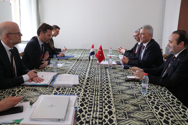 Bakan Bolat, Hollanda Dış Ticaret ve Kalkınma İşbirliği Bakanı Sjoerdsma ile görüştü