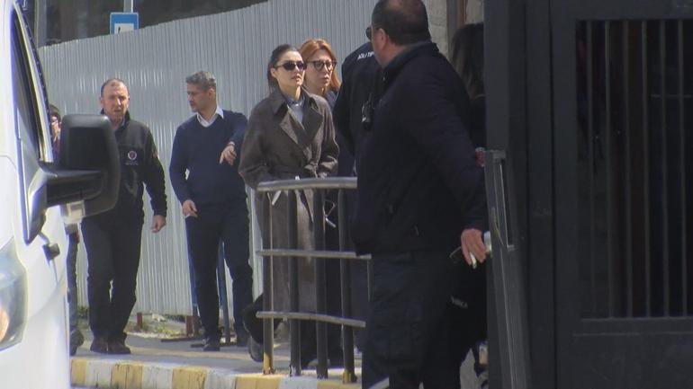 ‘Uyuşturucu’ soruşturmasında Hande Erçel Adli Tıp Kurumu’nda