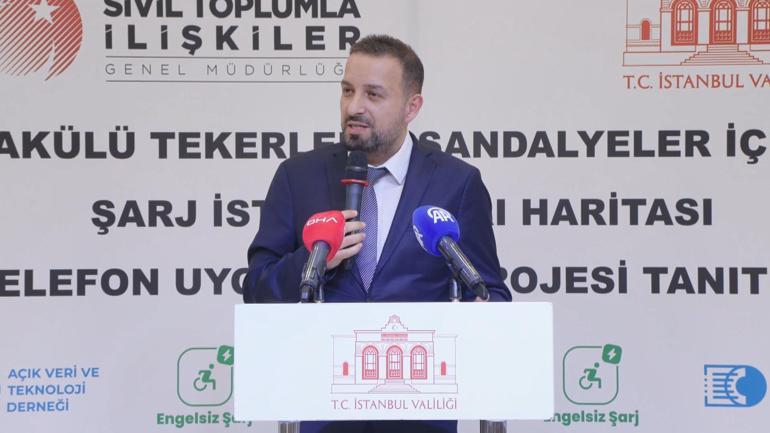 Vali Gül Engelsiz Şarj akıllı telefon uygulamasının tanıtımına katıldı