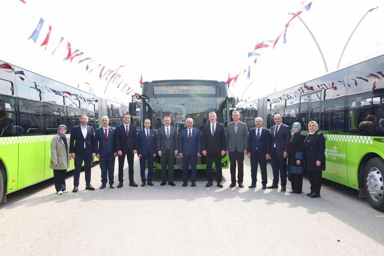 Kocaeli Büyükşehir Belediyesi, 4 ayda 123 otobüsü filosuna dahil etti