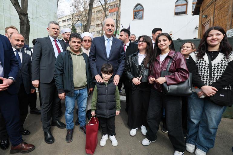 TBMM Başkanı Kurtulmuş, Bükreş Merkez Camii’ni ziyaret etti