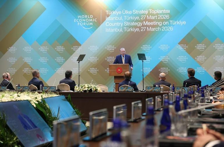 Cumhurbaşkanı Erdoğan, WEF Türkiye Ülke Stratejisi Toplantısına katıldı