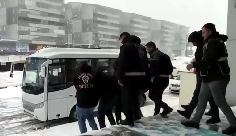 Bitliste uyuşturucu satıcılarına operasyon: 10 tutuklama