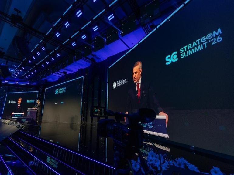 Bakan Fidan STRATCOM Zirvesinde konuştu