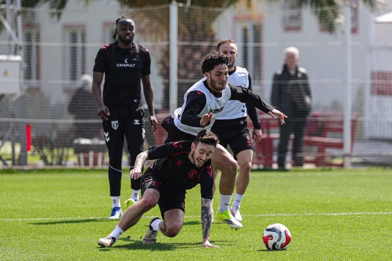 Samsunspor, TÜMOSAN Konyaspor maçı hazırlıklarını sürdürdü