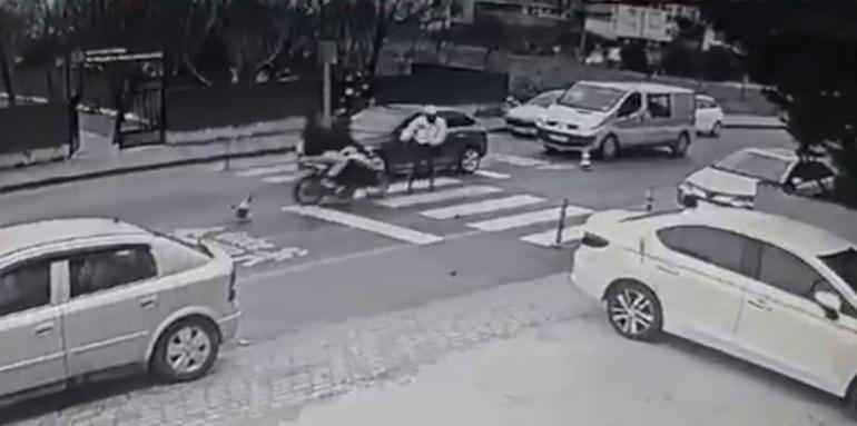 Polise çarpan motosiklet sürücüsü Sıfır Gecikmeli Yargı Modeli ile 4 günde ceza aldı