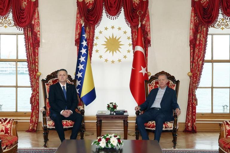 Predsjednik Erdoğan sastao se s Denisom Bečirovićem, predsjedavajućim Predsjedništva Bosne i Hercegovine.