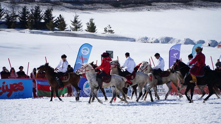 Kökbörü Oyunları Erciyes 2026 Erciyes Kayak Merkezinde düzenlendi