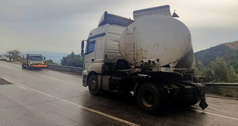 Gaziantep’te tankerler kafa kafaya çarpıştı:1 ölü, 1 yaralı
