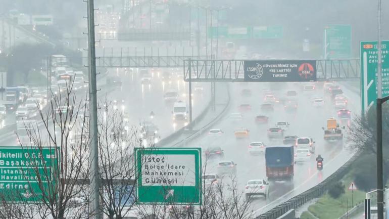 İstanbulda trafik yoğunluğu