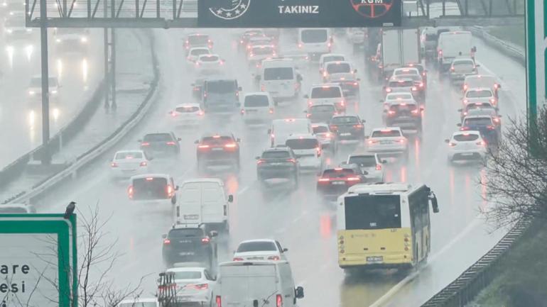 İstanbulda trafik yoğunluğu