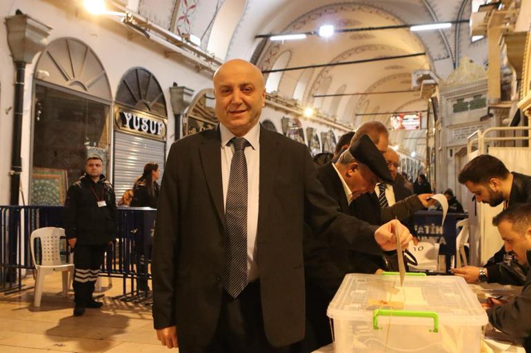 Kapalıçarşıda başkanlık seçimi tamamlandı