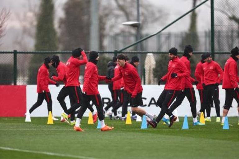 A Milli Takım, Kosova maçına Rivada çalıştı