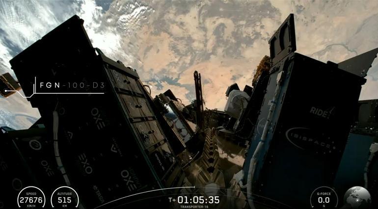 Ferganinin 5inci uydusu uzayda göreve başladı