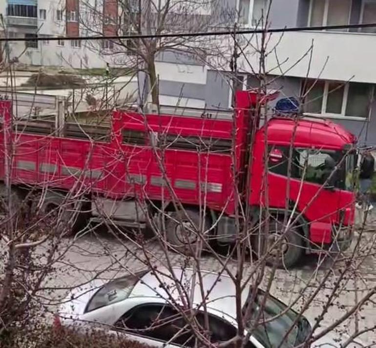 Çaldığı TIR’la gittiği eski sevgilisinin evinden de laptop çaldı