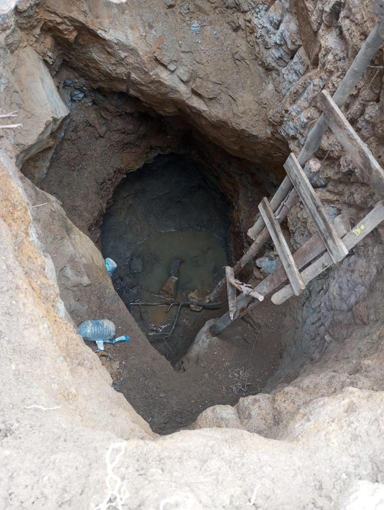 Kırıkkalede kaçak kazı yapıp define arayan 4 kişi, suçüstü yakalandı