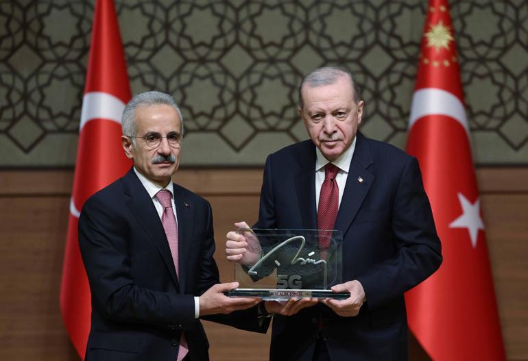 Cumhurbaşkanı Erdoğan: 5G ile üretkenliğin zirveye ulaştığı yeni bir döneme giriyoruz