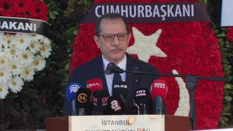 Şehit polis memuru Mustafa Aydın için İstanbul Emniyet Müdürlüğünde tören düzenlendi