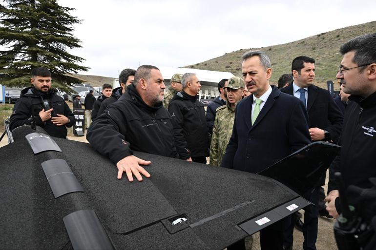 Haluk Görgün, dron gösterim faaliyetini inceledi