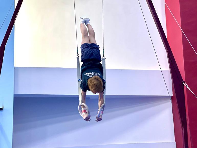 Milli sporcular Budapeşte Cimnastik Cup yarışması hazırlıklarını Malatyada sürdürüyor