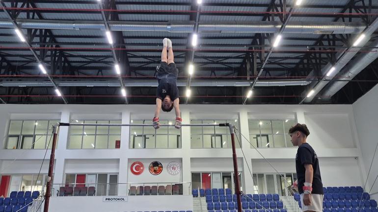 Milli sporcular Budapeşte Cimnastik Cup yarışması hazırlıklarını Malatyada sürdürüyor