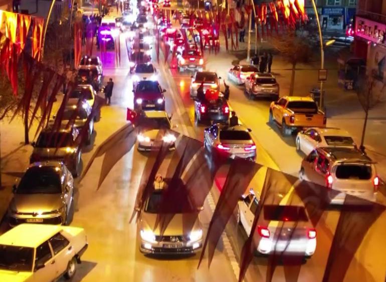 Milli takımın başarısı Erzurum’da coşkuyla kutlandı