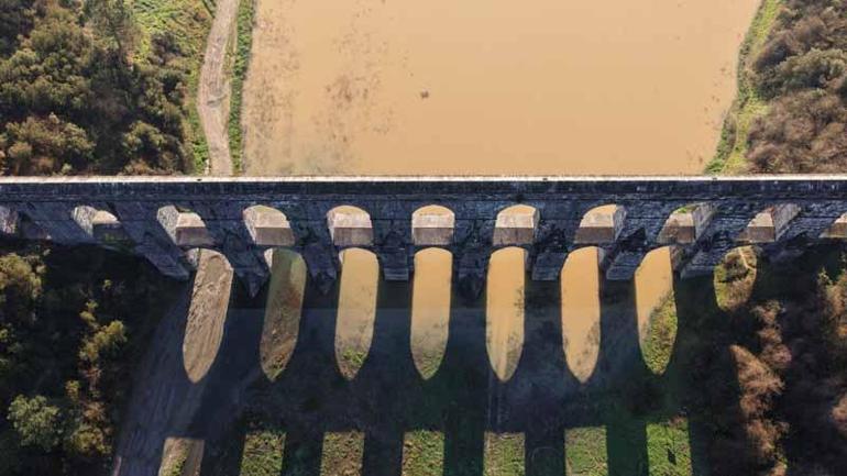 İstanbul barajlarında doluluk oranı yağışların ardından yüzde 65,74e yükseldi