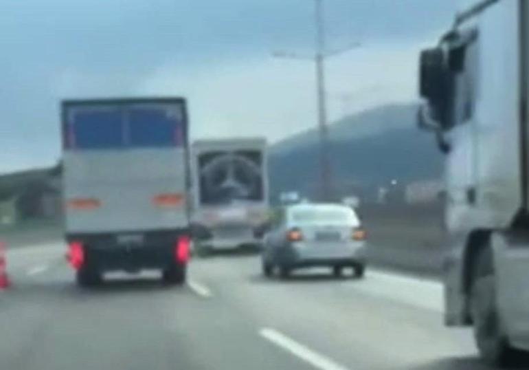 Makas atan otomobil sürücüsüne 90 bin TL ceza