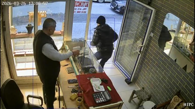 Kuyumcudan 60 bin liralık yüzüğü alıp kaçan şüpheli yakalandı