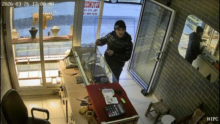 Kuyumcudan 60 bin liralık yüzüğü alıp kaçan şüpheli yakalandı