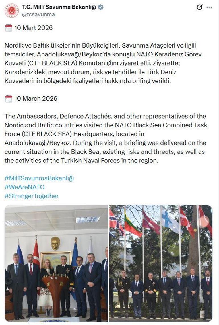 MSB: Montrö Sözleşmesinden taviz verilmesi söz konusu değildir