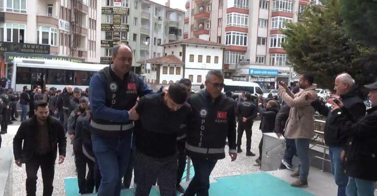 Çorumda sazan sarmalı operasyonu: 21 tutuklama