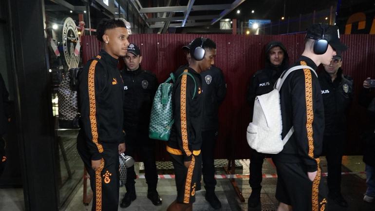 Galatasaray kafilesi Trabzon’da