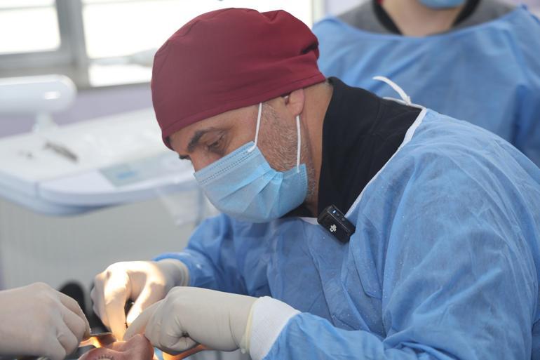 Iğdır Üniversitesi Ağız ve Diş Sağlığı Hastanesi’nde ilk kez implant tedavisi yapıldı